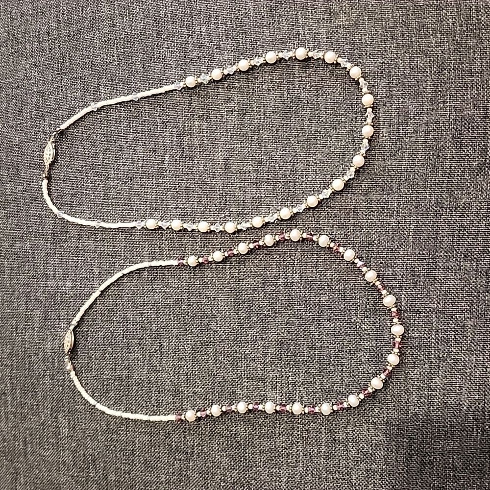 Bead and Faux Pearl Necklaces